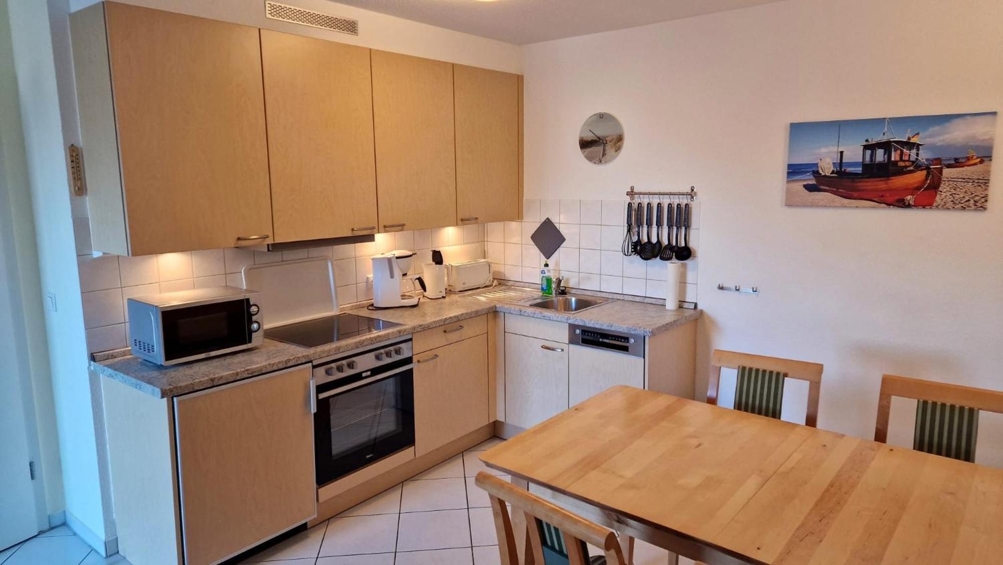 "Ab Zum Strand" Ferienwohnung Mit Balkon Zempin Exterior photo